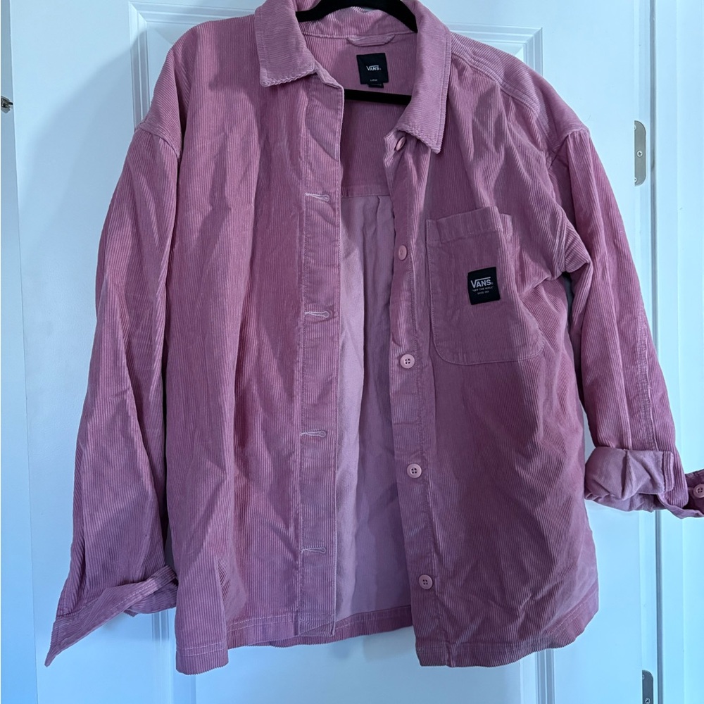 Vans Soft Pink Corduroy Shirt